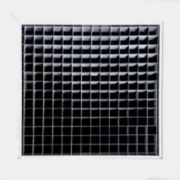 Eggcrate c/w Adaptor With Fan Blade Damper