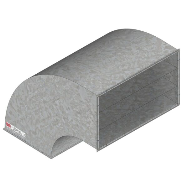 Radius Elbow with Vane