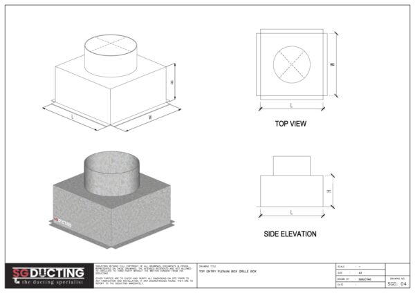Top Entry Plenum Box - Image 2
